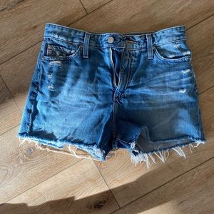 AG denim shorts